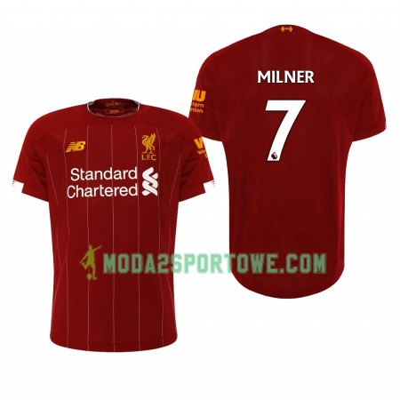 Koszulka Liverpool James Milner 7 Domowe Stroje Piłkarskie 2019/20 Krótki Rękaw